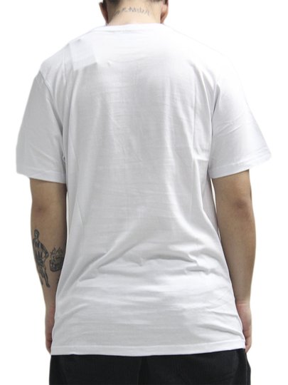 Camiseta Masculina Hurley Originals Manga Curta Estampada - Branco