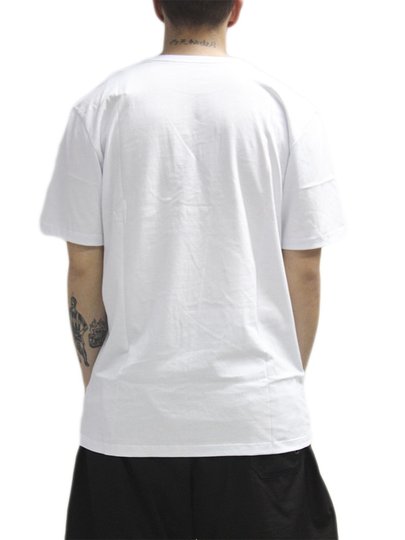Camiseta Masculina Hurley Rash Manga Curta Estampada - Branco