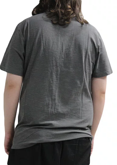 Camiseta Masculina Hurley Wash Manga Curta Estampada - Preto