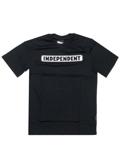 Camiseta Masculina Independent Bar Logo Manga Curta Estampada - Preto