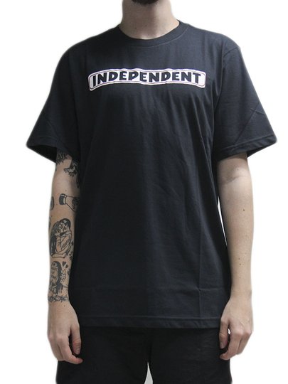 Camiseta Masculina Independent Bar Logo - Preto