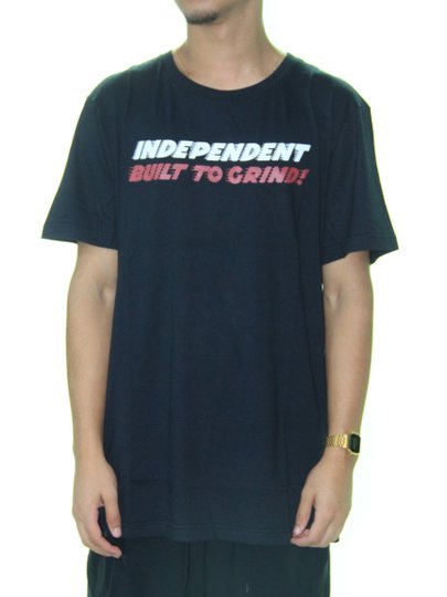 Camiseta Masculina Independent BTG SS Manga Curta Estampada - Preto