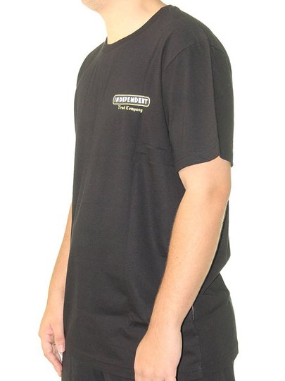 Camiseta Masculina Independent GFL Manga Curta Estampada - Preto