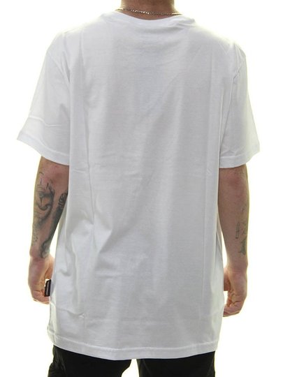 Camiseta Masculina Independent Intersect Manga Curta Estampada - Branco