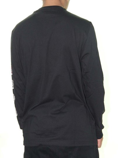 Camiseta Masculina Independent Truck Co 3 Manga Longa Estampado - Preto