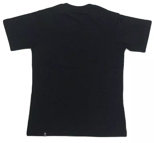 Camiseta Masculina Juvenil Session Logo Skate 2003 Manga Curta Estampada - Preto