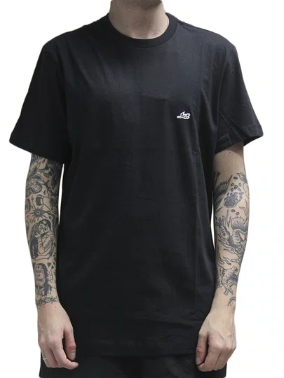 Camiseta Masculina Lost Basic Lost Manga Curta Estampada - Preto