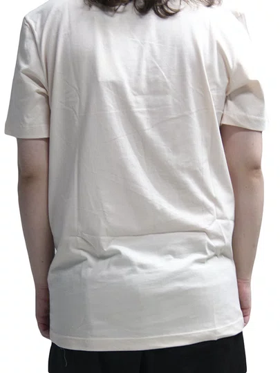 Camiseta Masculina Lost Basics Manga Curta Estampada - Khaki