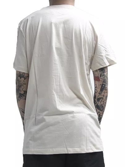 Camiseta Masculina Lost Crew Manga Curta Estampada - Khaki