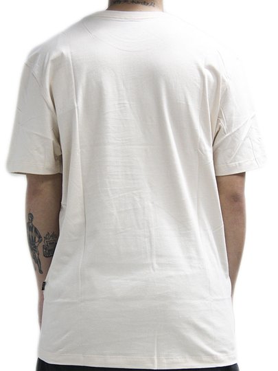 Camiseta Masculina Lost Saturn Manga Curta Estampada - Bege
