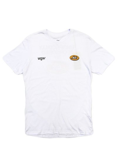 Camiseta Masculina Lost Sponsored Manga Curta Estampada - Branco