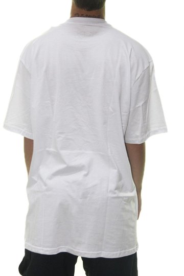 Camiseta Masculina LRG Big Cycle Logo Manga Curta Estampada - Branco