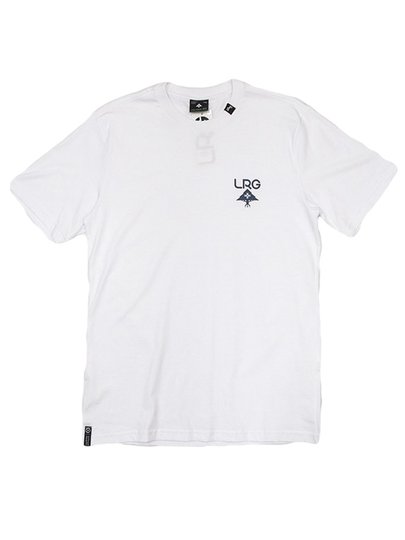 Camiseta Masculina LRG Boys Manga Curta Estampada - Branco