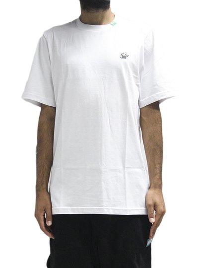 Camiseta Masculina LRG Feed The Animals Manga Curta Estampada - Branco