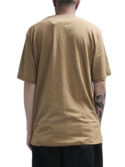 Camiseta Masculina LRG Feed The Animals Manga Curta Estampada - Marrom