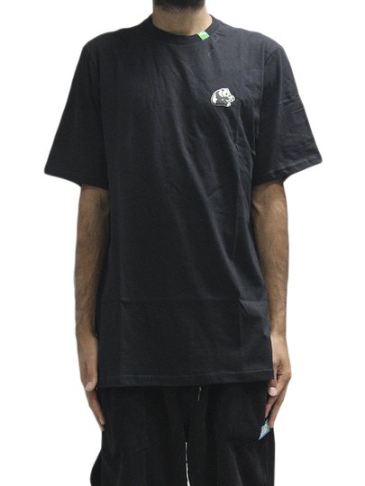 Camiseta Masculina LRG Feed The Animals Manga Curta Estampada - Preto