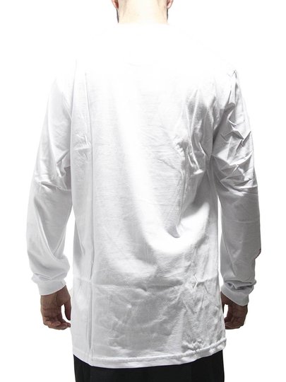Camiseta Masculina LRG For Us Manga Longa Estampada - Branco