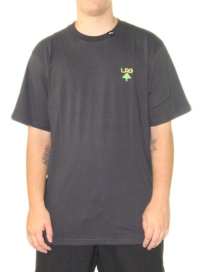 Camiseta Masculina LRG Logo Plus Manga Curta Estampada - Preto
