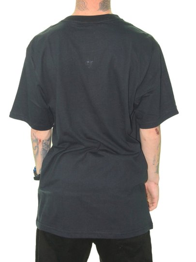 Camiseta Masculina LRG Resea Manga Curta Estampada - Preto