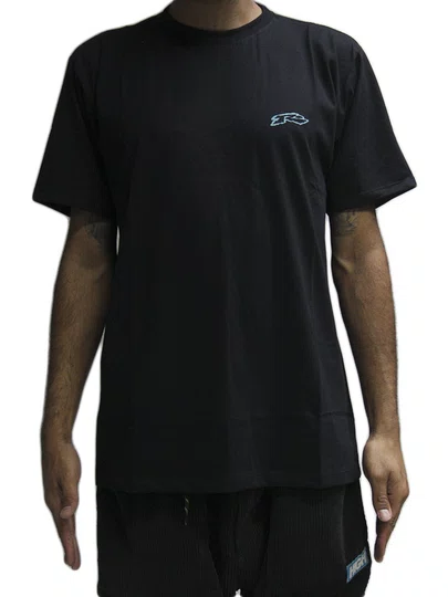 Camiseta Masculina Manga Curta Estampada Rusty Psychedelic - Preto