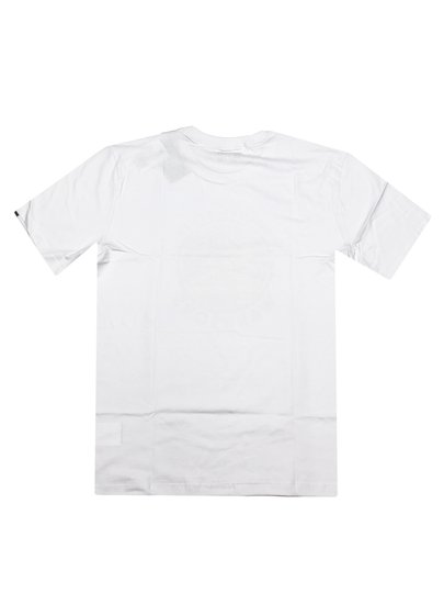 Camiseta Masculina New Era Basic Logo Golden State Warriors Manga Curta Estampada - Branco