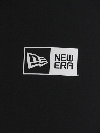 Camiseta Masculina New Era Box Branded Manga Curta Estampada - Preto