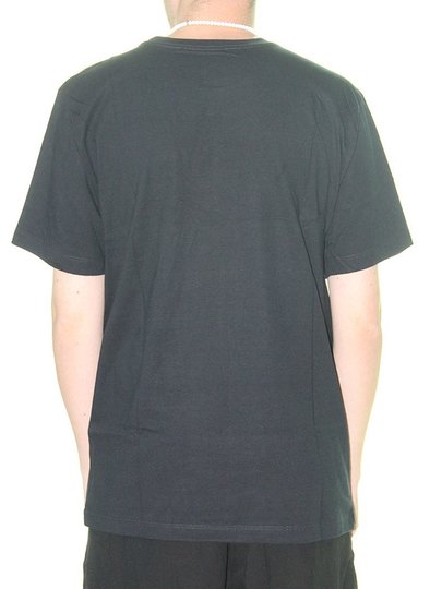 Camiseta Masculina New Era Nets Manga Curta Estampada - Preto