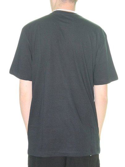 Camiseta Masculina New Era Chigago Bulls Manga Curta Estampada - Preto