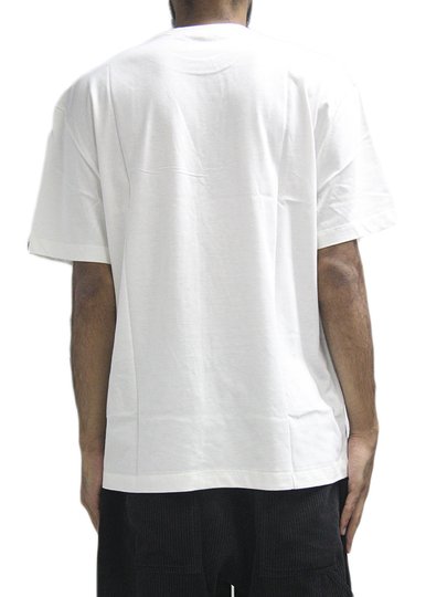 Camiseta Masculina New Era Hip Hop Manga Curta Estampada - Off White