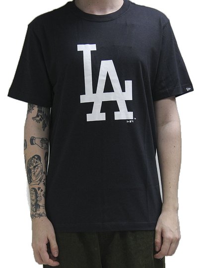 Camiseta Masculina New Era Logo Losdod - Preto