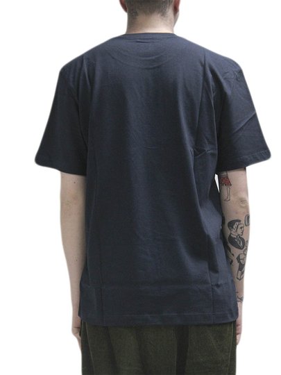 Camiseta Masculina New Era Logo New York Yankees Manga Curta Estampada - Marinho
