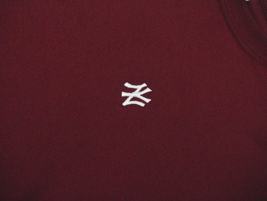 Camiseta Masculina New Era Mini Bordado Yankees Manga Curta Estampada - Vermelho