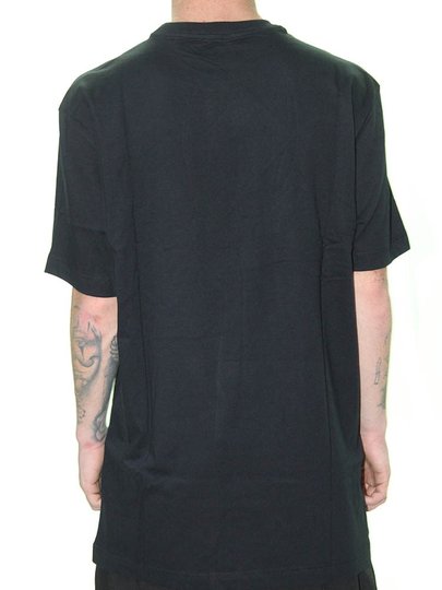 Camiseta Masculina New Era NBA Basic Logo Manga Curta Estampada - Preto