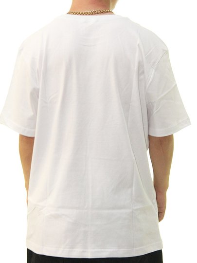 Camiseta Masculina New Era NBA Logo Golden State Warriors Manga Curta Estampada - Branco