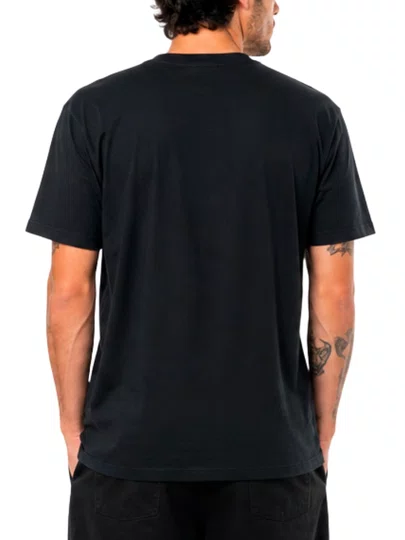 Camiseta Masculina Nike Ball Dunk Manga Curta Estampada - Preto