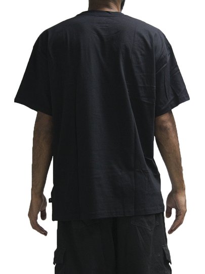 Camiseta Masculina Nike Logo HBR Manga Curta Estampada - Preto