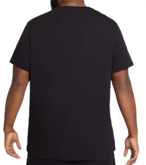 Camiseta Masculina Nike NSW Tee Icon Manga Curta Estampada - Preto