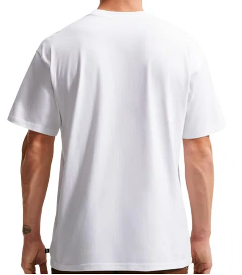 Camiseta Masculina Nike Sb Logo Lb Manga Curta Estampada - Branco