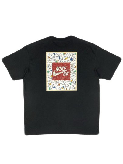 Camiseta Masculina Nike Sb Mosaic - Preto