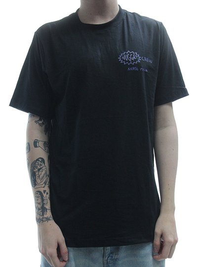 Camiseta Masculina Nugget Skate Mania - Preto/Roxo