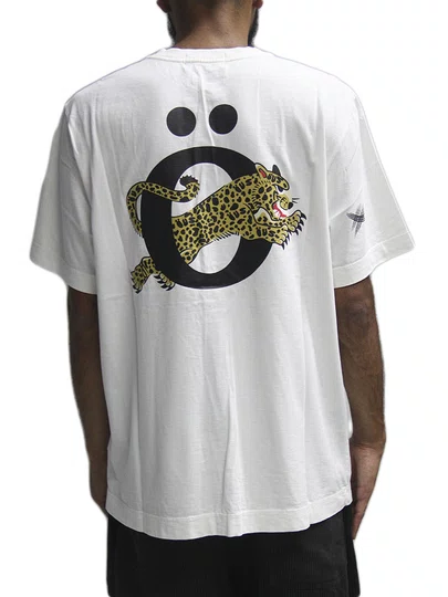 Camiseta Masculina Öus Onca Manga Curta Estampada - Off White