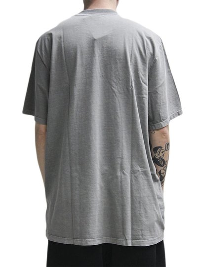 Camiseta Masculina Ous 1123 Manga Curta Estampada - Cinza