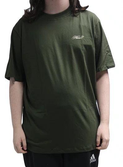 Camiseta Masculina Plano C Emblem Manga Curta Estampada - Verde