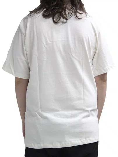 Camiseta Masculina Plano C Gothic Manga Curta Estampada - Branco