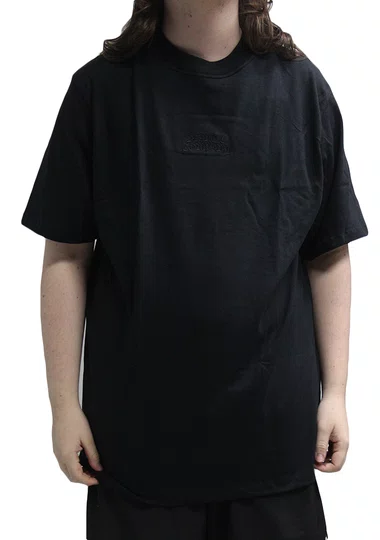 Camiseta Masculina Plano C Gothic Manga Curta Estampada - Preto