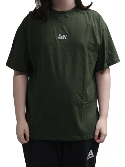 Camiseta Masculina Plano C Greatness Manga Curta Estampada - Verde