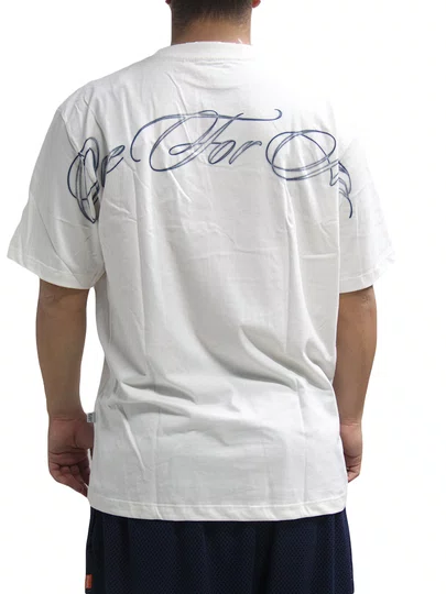 Camiseta Masculina Plano C Pro Team Manga Curta Estampada - Off White