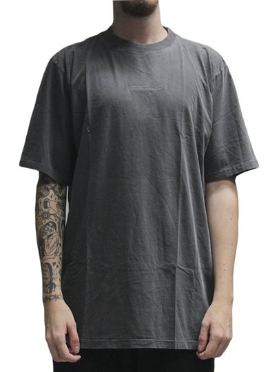 Camiseta Masculina Plano C Signature Manga Curta Estampada - Preto Estonado
