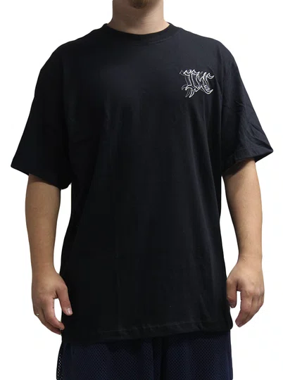 Camiseta Masculina Plano C Twice Manga Curta Estampada - Preto