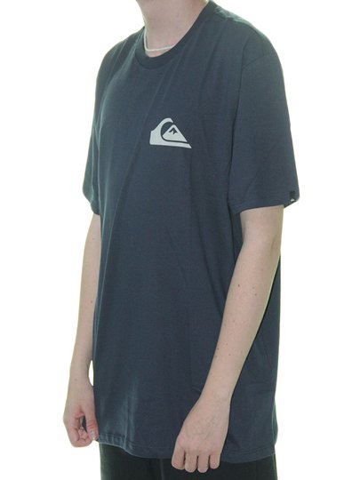 Camiseta Masculina Quiksilver Everyday Manga Curta Estampada - Preto
